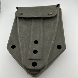 US Military E Tool Entrenching Shovel Vinyl Carrier OD Green Cover Pouch
